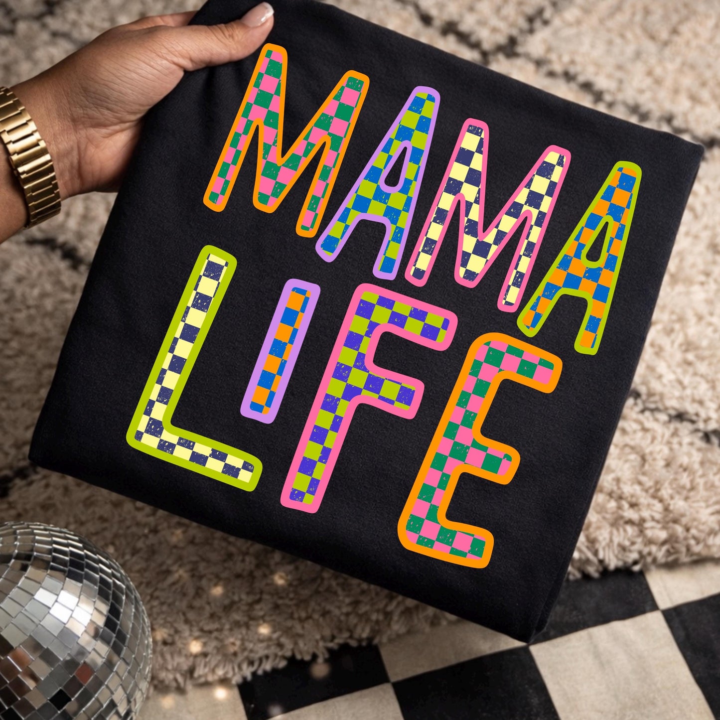 Mama Life DTF Transfer Ready For Press, Mama DTF Prints, Heat Press Transfer, Direct To Film, Mama DTF Prints, Custom Dtf Transfers, Mom Dtf