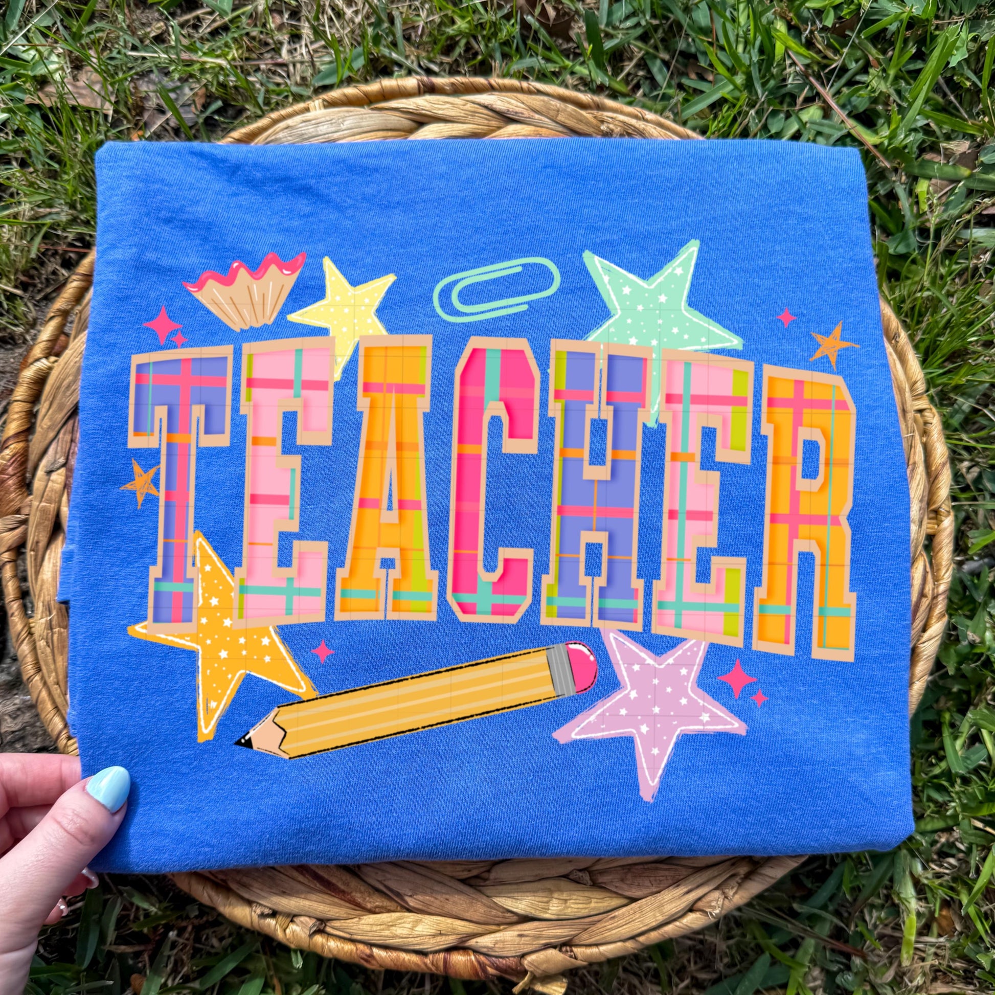 Teacher DTF Transfers Ready For Press, Dtf Prints, Direct To Film, Heat Press Transfers, Back To School Transfers, Hot Peel Transfer