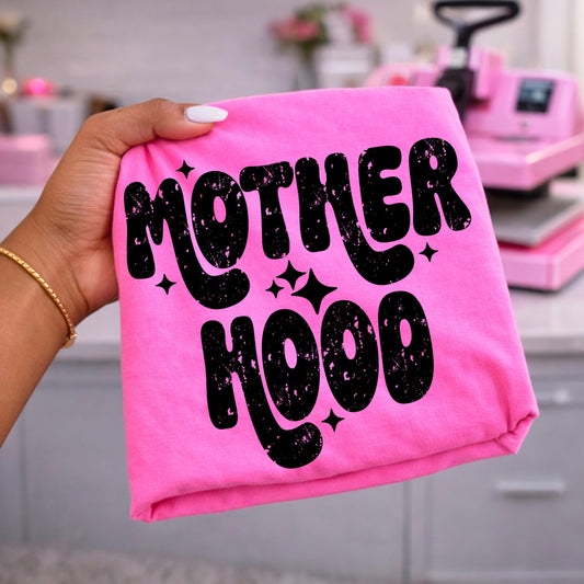 Motherhood DTF Transfer Ready For Press, Mama DTF Prints, Heat Press Transfer, Direct To Film, Custom Dtf Transfer, Mom DTF Prints