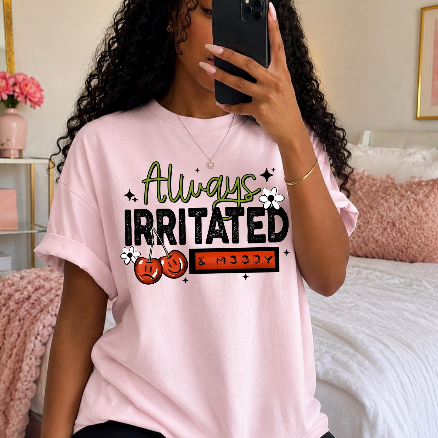 Always Irritated DTF Transfers Ready For Press, Sarcastic DTF Transfer, Moody DTF Prints, Heat Press Transfers, Direct To Film, Funny Dtf