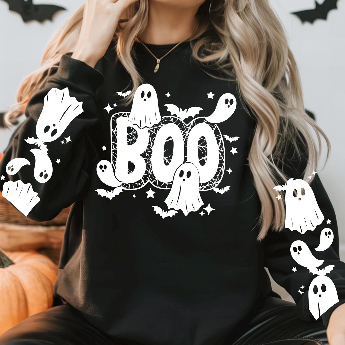 Ghost DTF Transfer, Halloween Boo DTF Transfer, Spooky Season DTF Transfers, Halloween Transfers Ready For Press, Boo Dtf Transfer