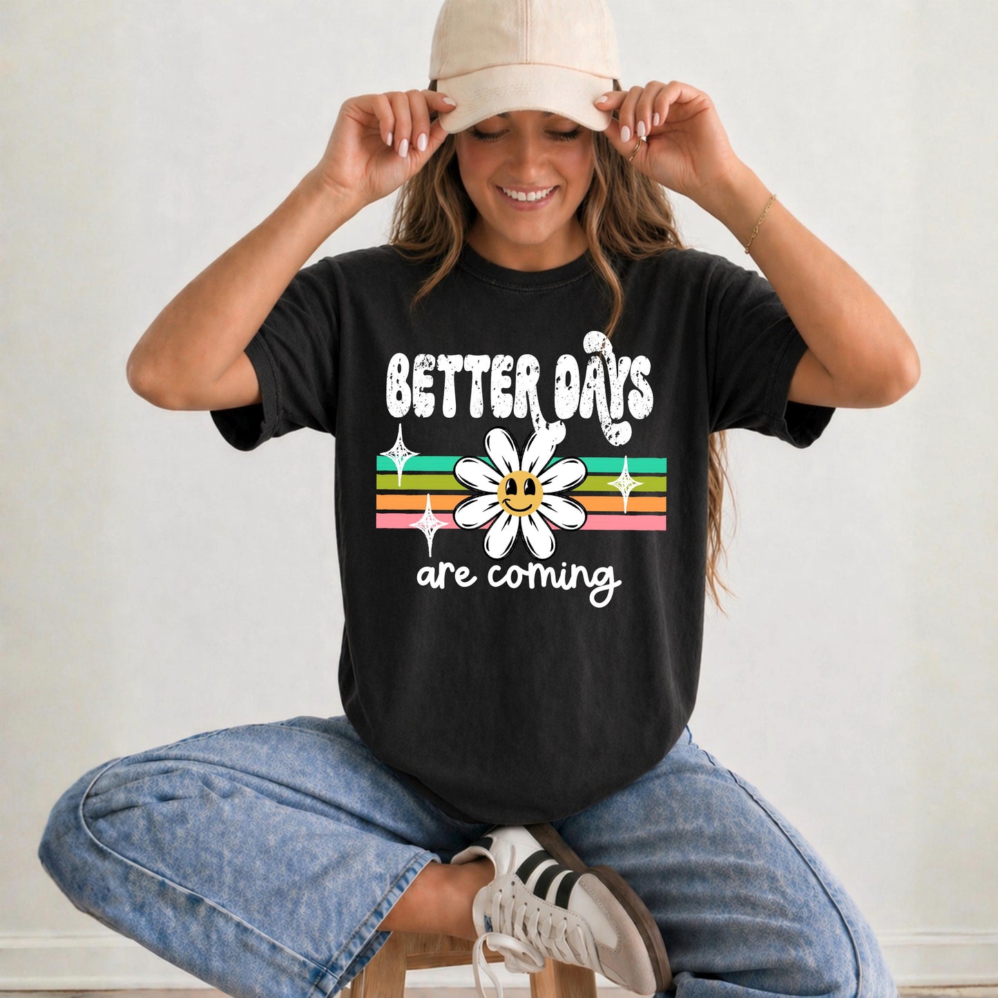 Better Days Are Coming DTF Transfers Ready For Press, Positive DTF Prints, Heat Press Transfers, Direct To Film, Inspirational DTF Transfer