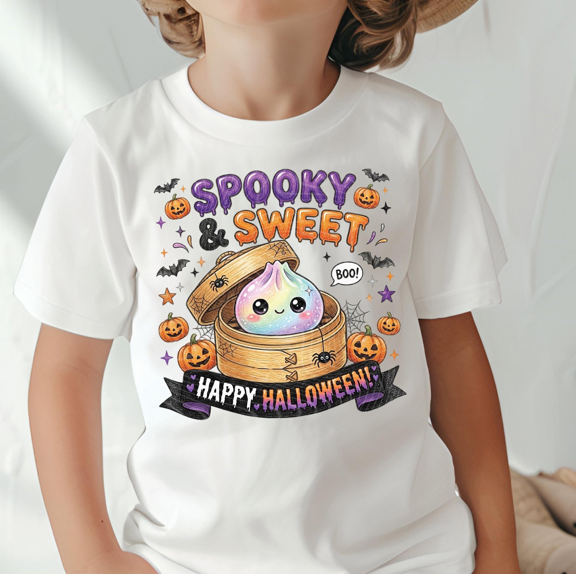 Spooky Sweet Dumpling DTF Transfer, Ready To Press, Halloween Shirt, DTF Print
